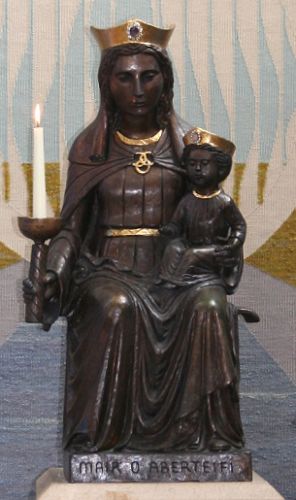 Cardigan black Madonna